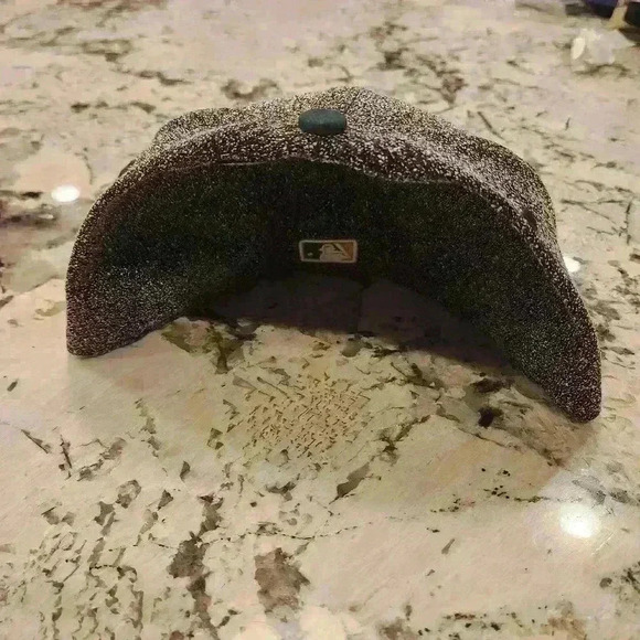 New Era 59Fifty MLB Oakland A's Fitted Size 7 3/8 Official Team Baseball Hat Cap - Picture 8 of 9